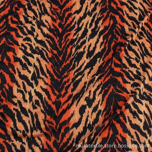 Stretch Printed Polyester Athletic Yoga Fabric